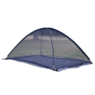 ناموسية في الهواء الطلق سرير واحد قبة صافي خيمة لحماية المشي لمسافات طويلة